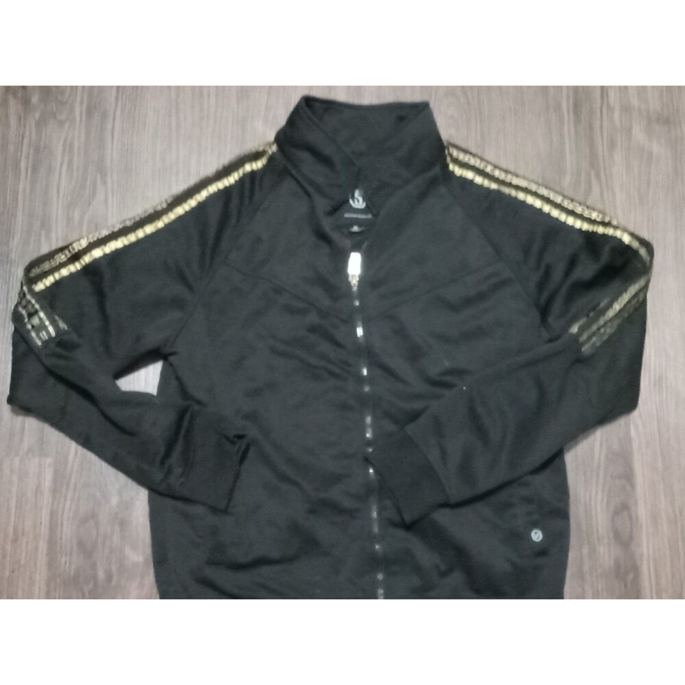 Switch Remarkable jacket Mens size medium Black Gold Billionaires Club Full Zip